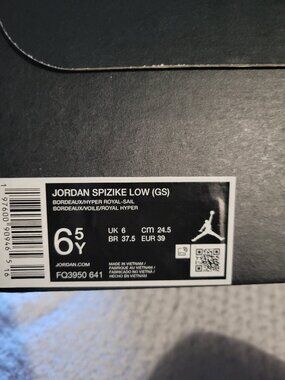 Jordan Spizike Low (GS)